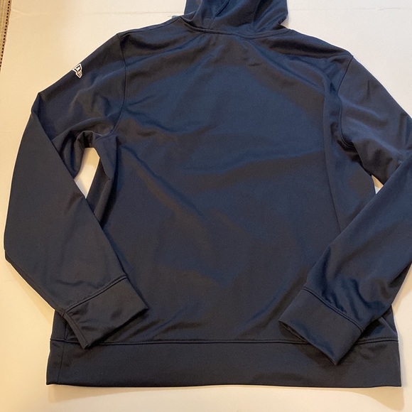 Chicago Bears Navy Combine Authentic New Era Orange Sweatshirt Hoodie Pullover - Picture 6 of 10
